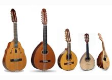 laúdes, bandúrrias y mandolinas